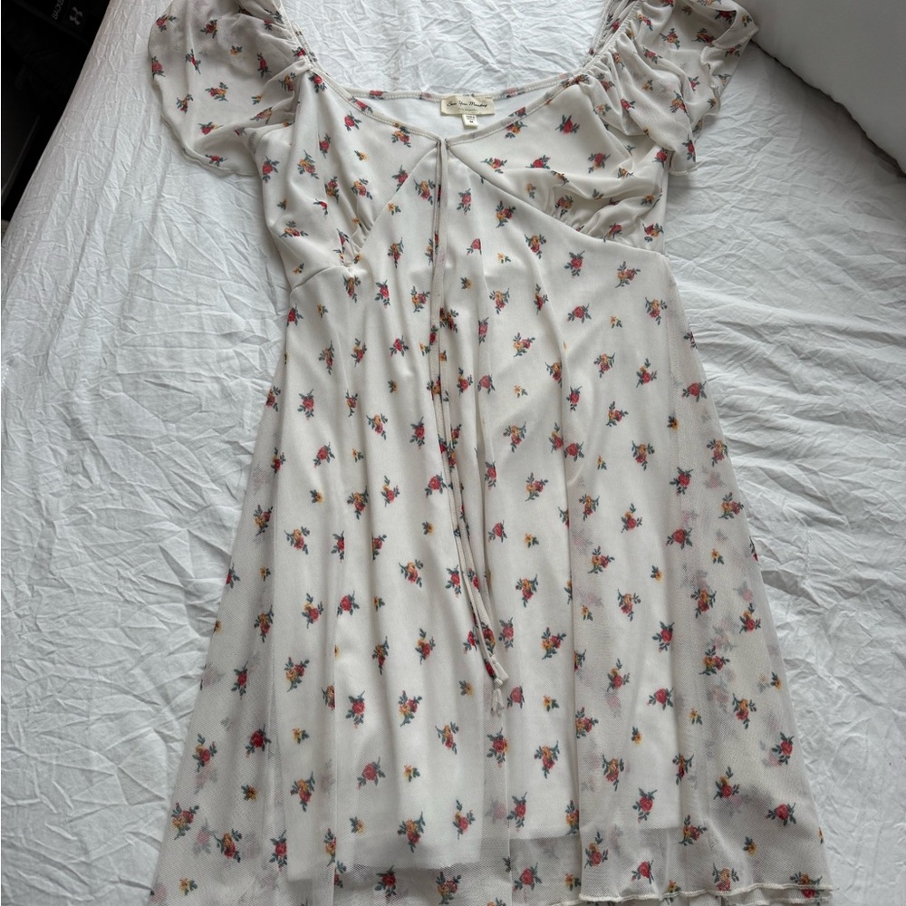 See You Monday Floral Knit Top